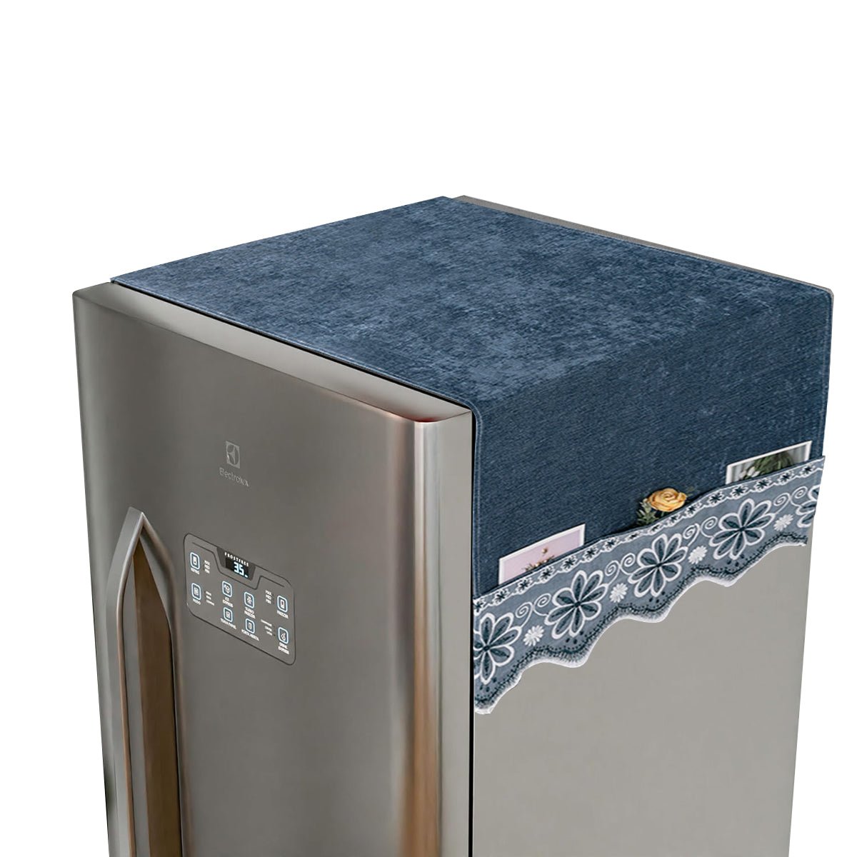 HASTHIP Fridge Cover for Top Single Door, Fashion Print Refrigerator Dust Proof Top Cover PVC Refrigerator Top Cover for with Utility Pocket Sundries Washing Machine Organize Bags, 50x130cm HASTHIP Fridge Cover for Top Single Door, Fashion Print Refrigerator Dust Proof Top Cover PVC Refrigerator Top Cover for with Utility Pocket Sundries Washing Machine Organize Bags, 50x130cm